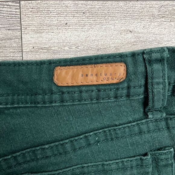 Sanctuary Denim Green Jeans Size 27 - Picture 4 of 10